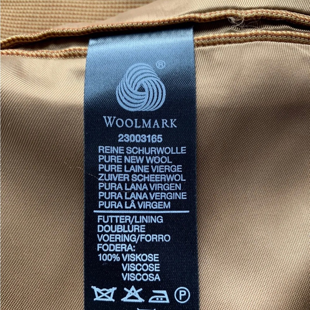 Roy Robson Men’s Suit Jacket New Wool Light Brown Single Breast Size 42" Chest - Picture 7 of 12